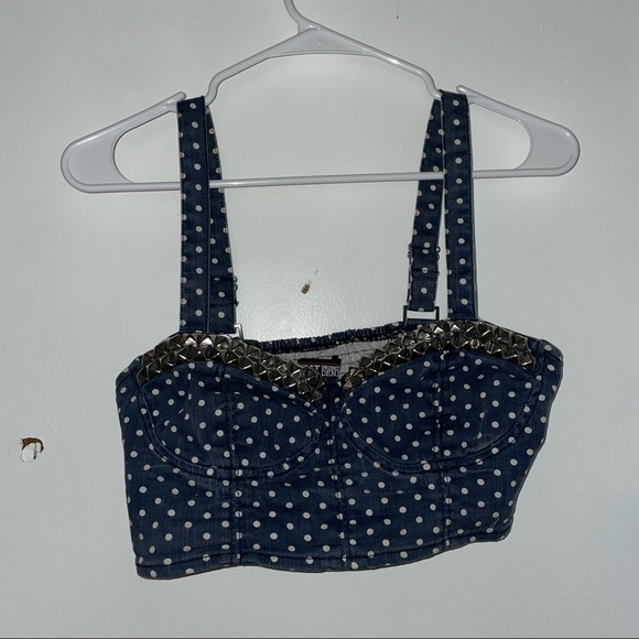 Custom studded bustier SIZE XS - Picture 2 of 5